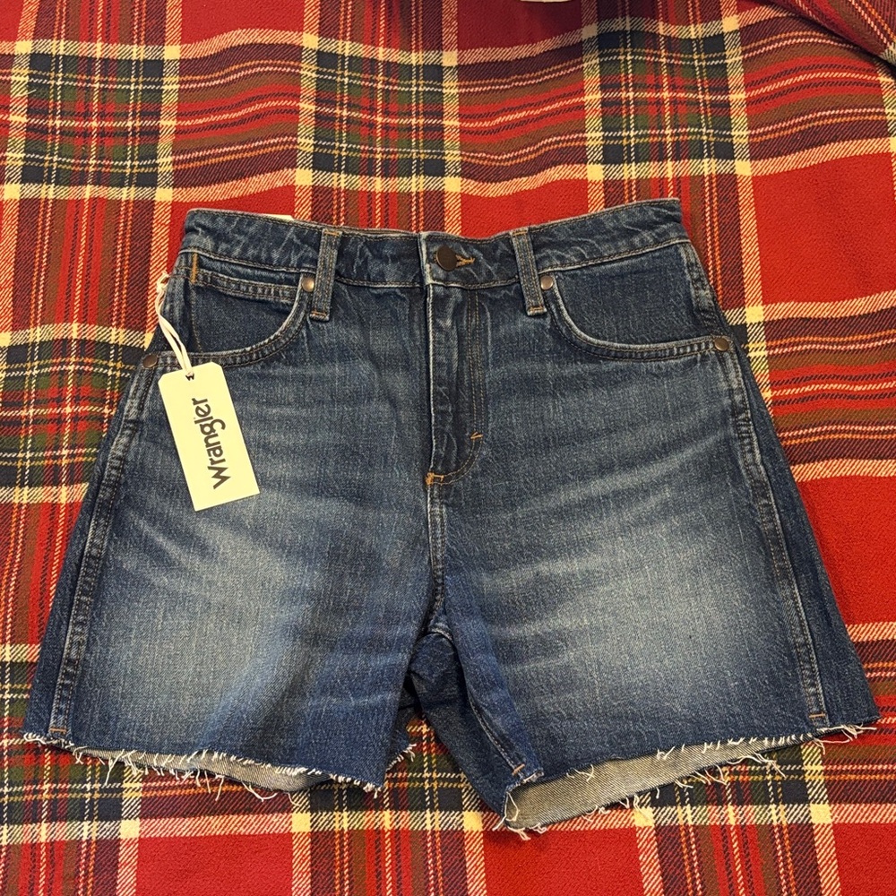 Wrangler Blue Denim Shorts